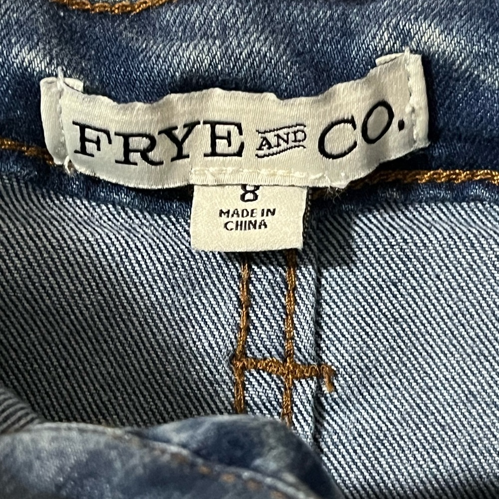 Frye Blue Denim Maxi Skirt - Picture 4 of 5